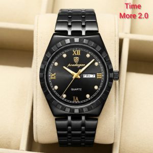 POEDAGAR 872 Men's watch ফুল কালো